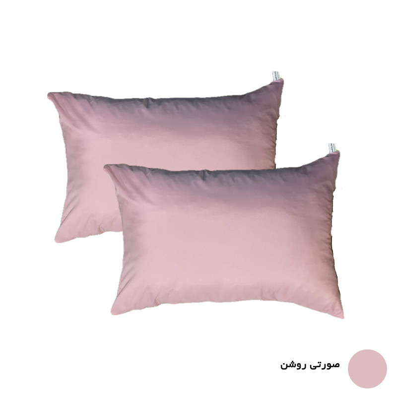 رو بالشی مانیکاهوم مدل simple میکروپلاس ساده بسته دو عددی