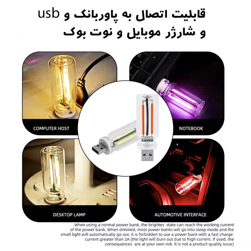 لامپ ال ای دی ولتیکو مدل GLASSEBOTTLE
