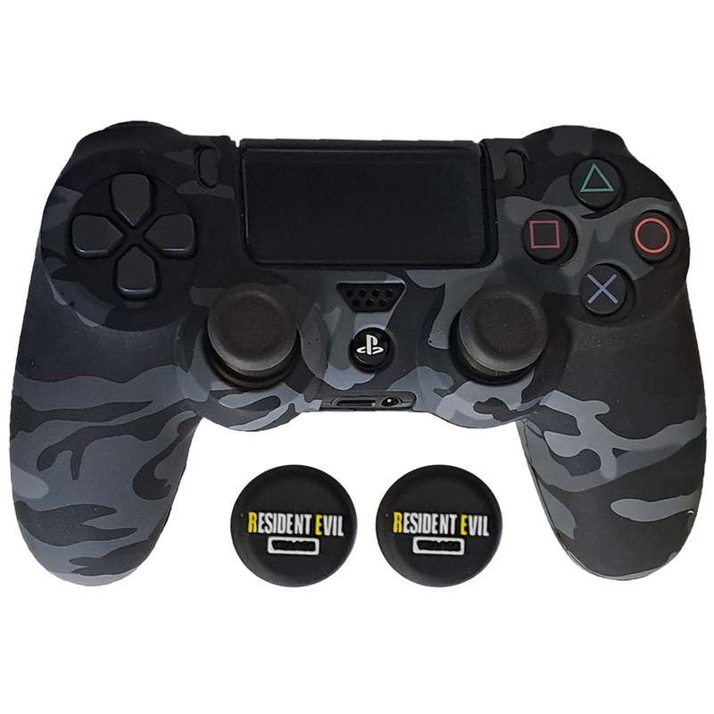 محافظ دسته پلی استیشن 4 مدل Army PS4147 به همراه روکش آنالوگ