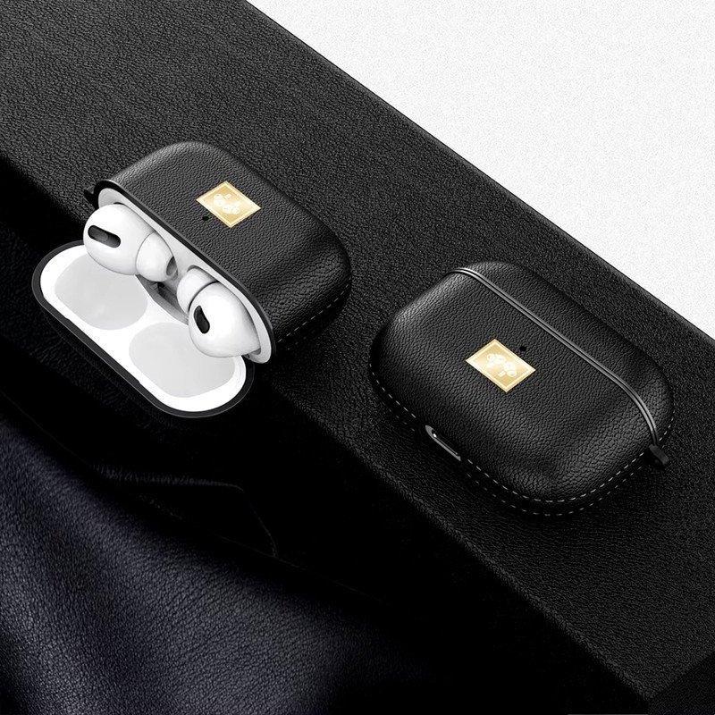 کاور شیپ مدل Leather NV مناسب برای کیس اپل Airpods Pro \ Pro 2