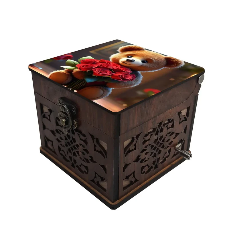 جعبه موزیکال مدل خرس کد S292