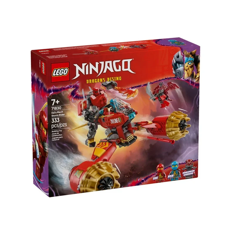 لگو 333 تکه سری NINJAGO مدل Kai s Mech Storm Rider کد 71830