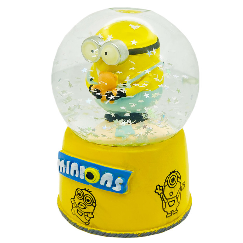 گوی چراغ‌دار مدل minions طرح مینیون و خرس عروسکی کد A6378