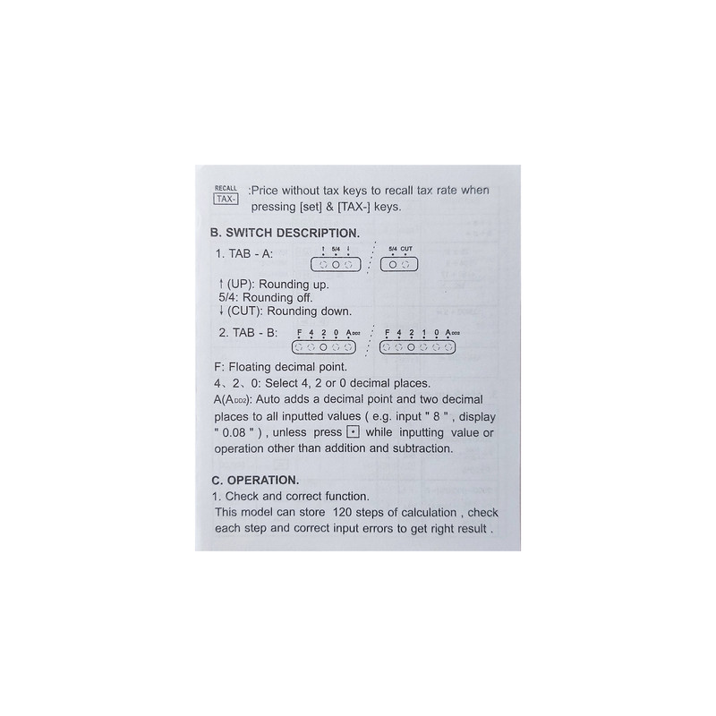 ماشین حساب کاتیگا مدل CD-2325-12RP