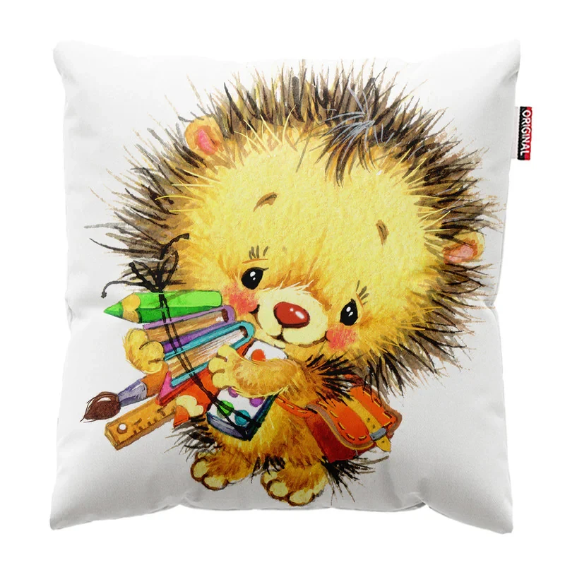 کوسن کودک پاد آفرین مدل جوجه تیغی کوچولو کد 02 سایز 30*30 سانتی متر