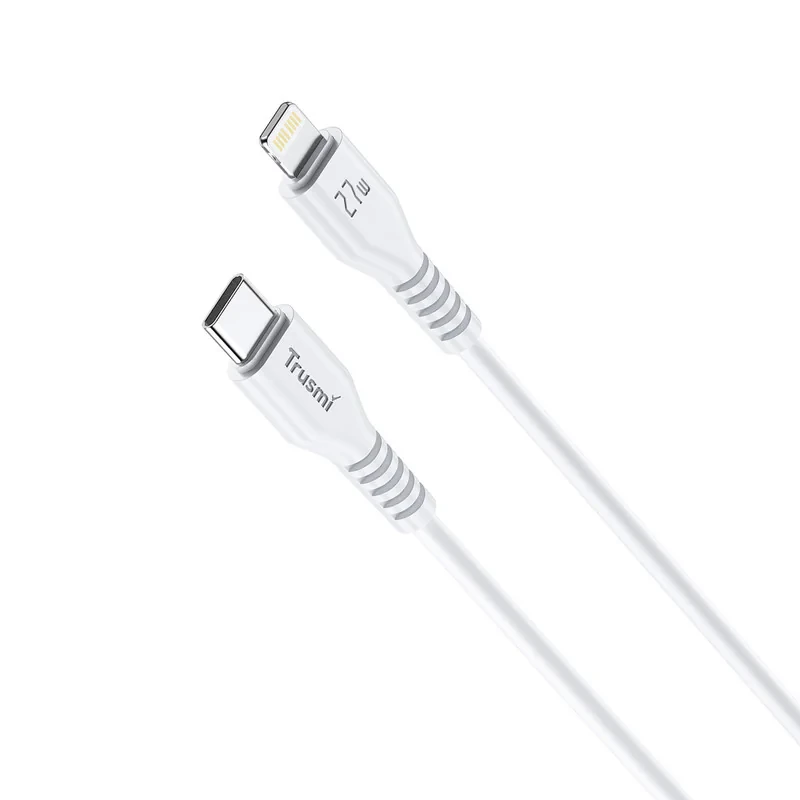 کابل شارژ usb-C به لایتنینگ تراسمی CA54-06 طول 1 متر
