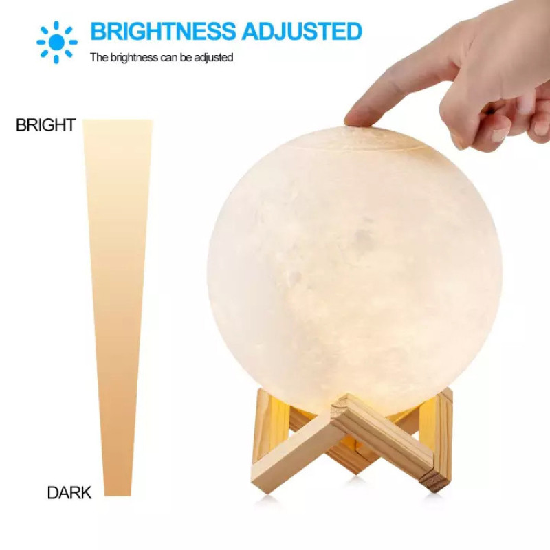 چراغ خواب مدل MOON LIGHT 3D