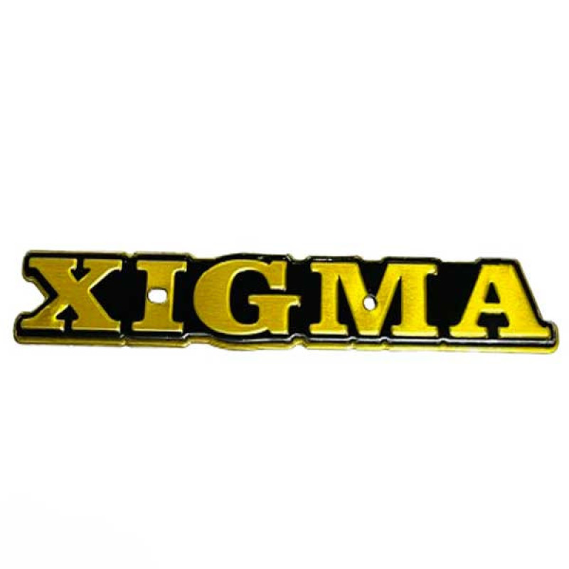 آرم روی باک موتور سیکلت وارون مدل A-82-XIGMA-GLD مناسب برای هوندا بسته 2 عددی