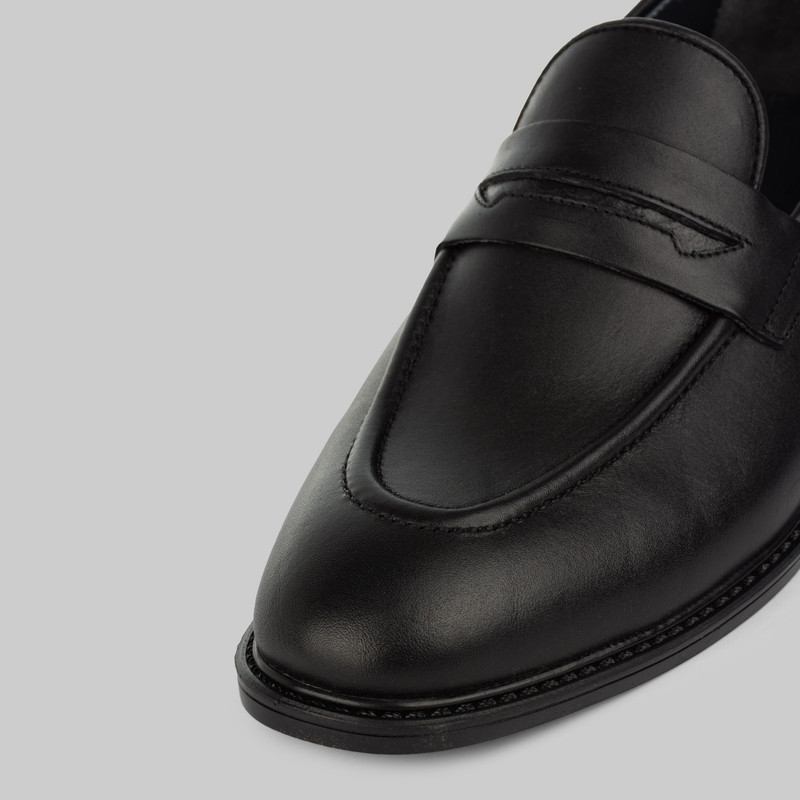 کفش رسمی مردانه چرم طبیعی ورنو مدل vr7036a