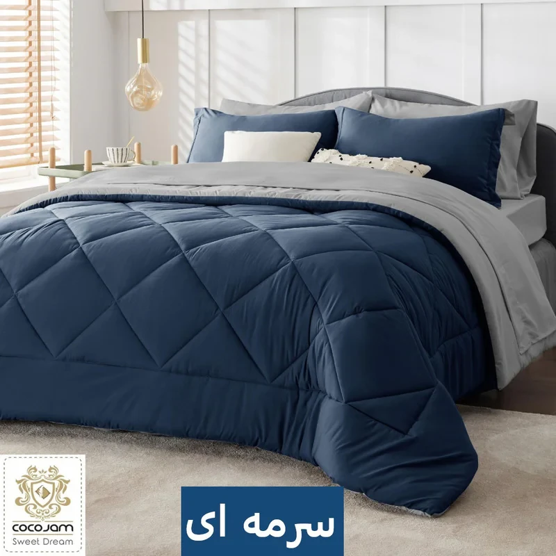 سرویس خواب کوکوجم مدل آلفردو دو نفره شش تکه