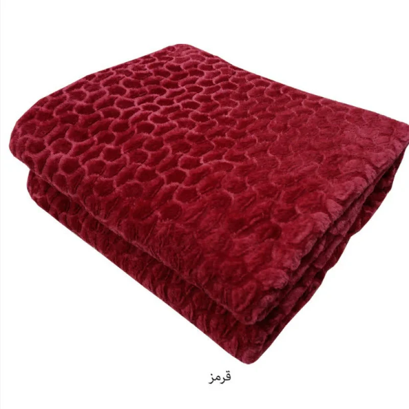پتو مسافرتی گلبافت مدل سنگی سایز 170x220 سانتی متر