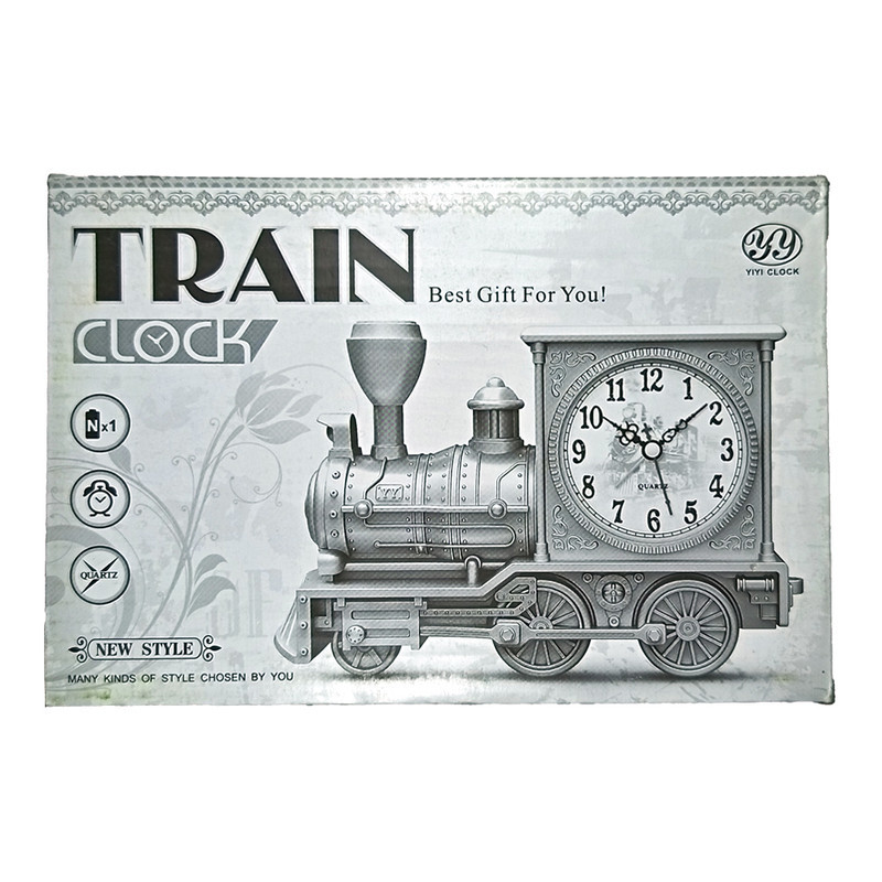 ساعت رومیزی عقربه‌ای مدل Train 7688