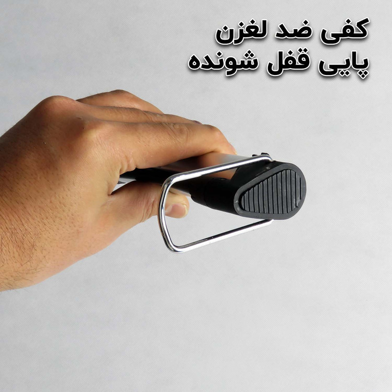 تلمبه دستی مدل شلنگ دار پرفشار راکس کد 789  با 80 سی سی حجم هوای تزریقی در هر پمپاژ