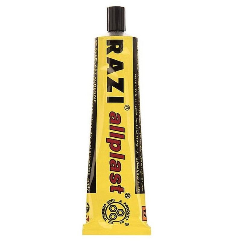 چسب همه کاره رازی مدل Razi Allplast All Purpose Adhesive 50ml کد 007 حجم 50 میلی لیتر بسته 3 عددی
