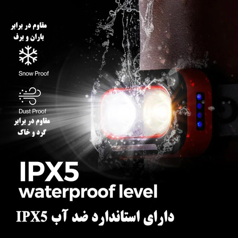 چراغ پیشانی مدل G08