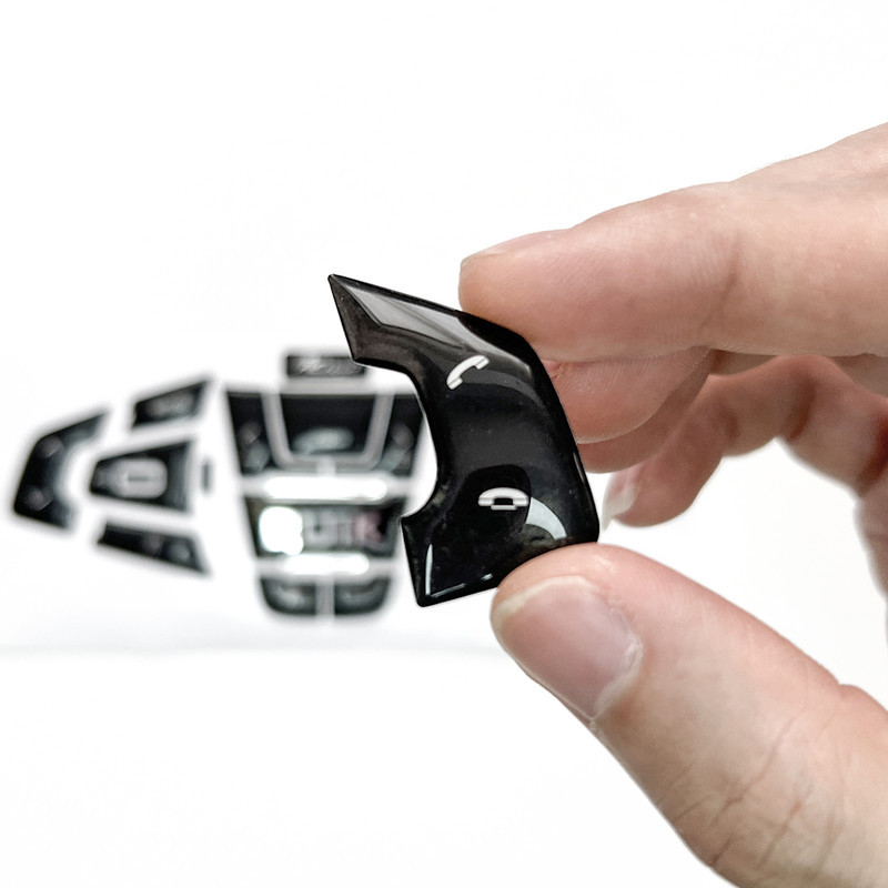 ماکت کلیدهای کروز و مدیا فرمان آرسی زد اسپرت مدل Black402 مناسب برای کوئیک اس مجموعه 16عددی