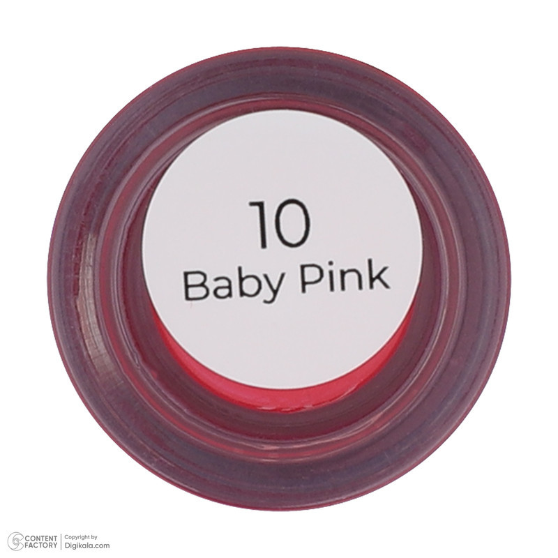 روغن نرم‌کننده لب مرطوب‌کننده نوت مدل baby pink 10، براش‌دار، حاوی ویتامین‌های تقویتی و سازگار با پوست لب معمولی برای بانوان