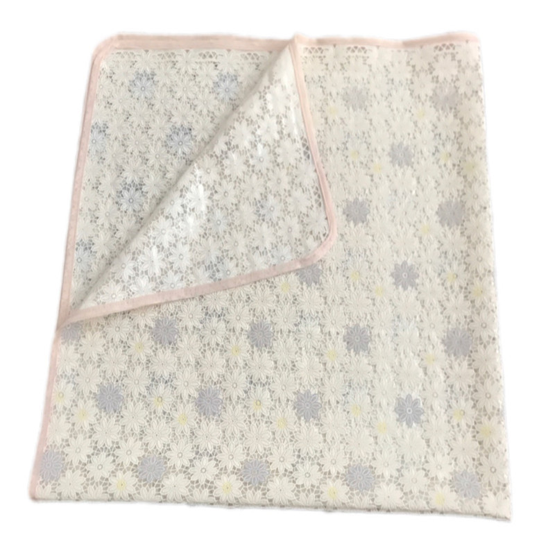 سفره 6 نفره مدل رویال طرح گیپور کد 06 سایز 150×100 سانتی متر
