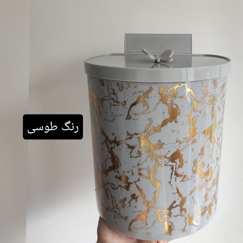سطل زباله کابینتی مدل ماربل