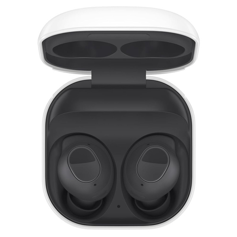 هدفون بلوتوثی سامسونگ مدل Galaxy Buds FE با نویز کنسلینگ فعال (ANC)، درگاه شارژ USB Type-C، دارای میکروفون دوگانه، مقاوم در برابر رطوبت و عرق