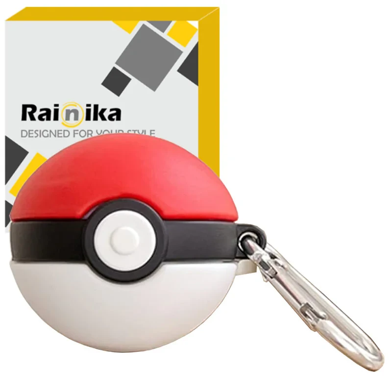 کاور رینیکا مدل Buds Pokemon Ball مناسب برای کیس هدفون بی سیم سامسونگ Galaxy Buds Live  Buds Pro  buds 2  buds 2 pro  Fe