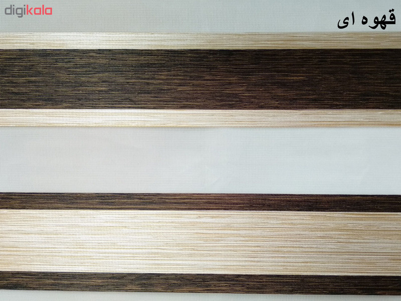 پرده زبرا زیو کد 201924 سایز 180 × 200 سانتی‌ متر
