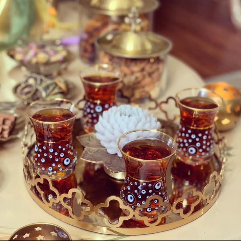 سینی برنوا مدل کف آینه کد Sh.1