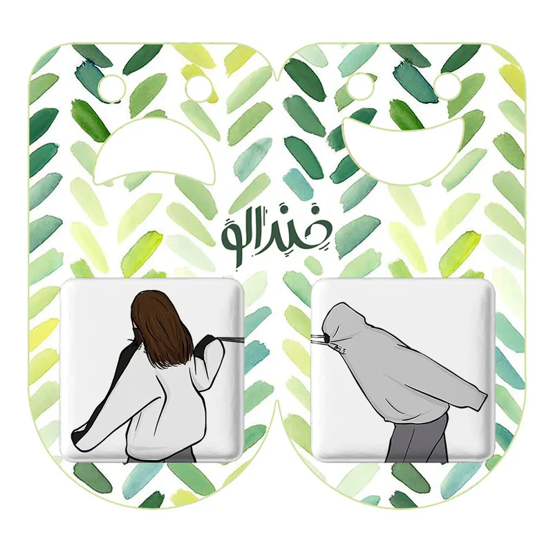 مگنت خندالو مدل عاشقانه Love کد A3 مجموعه 2 عددی