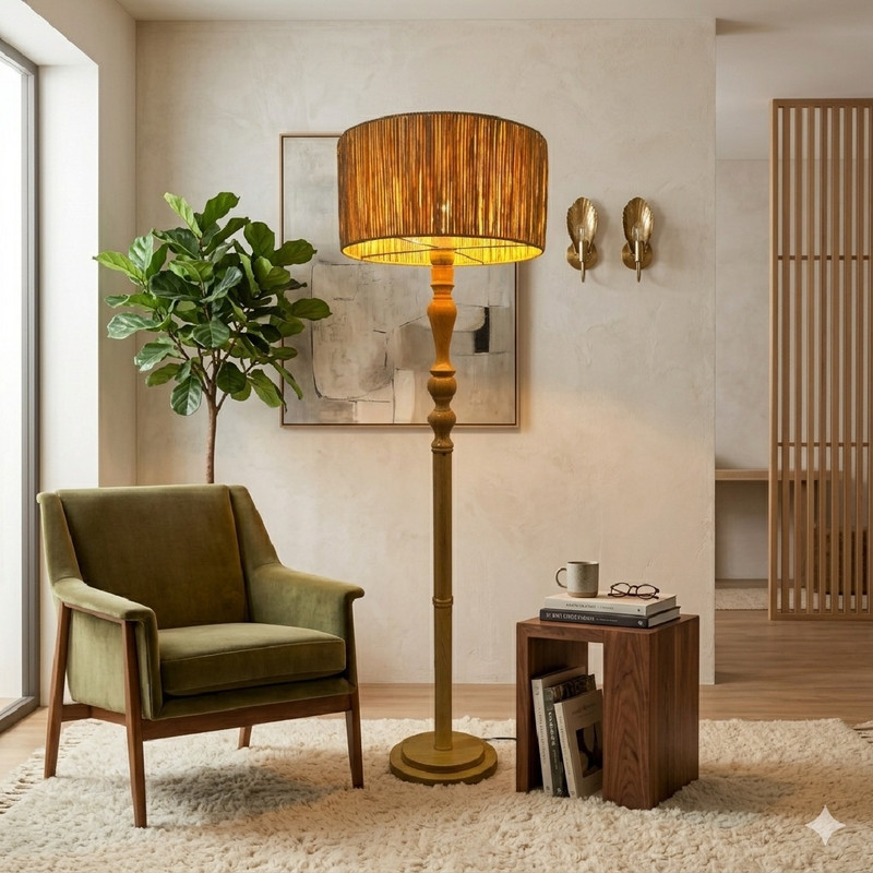 آباژور ایستاده بوهونست مدل خراطی رافیانواری