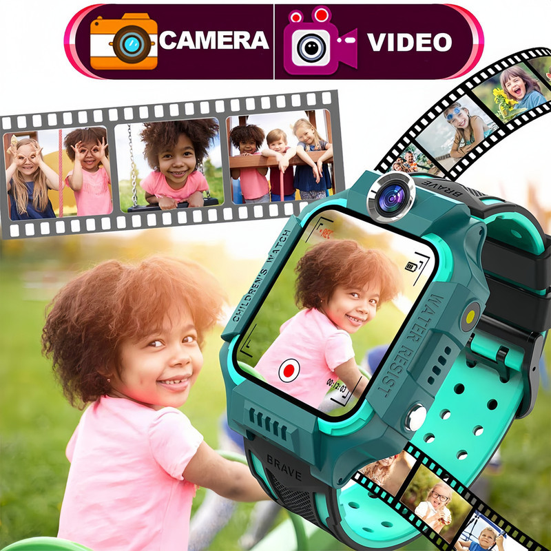 ساعت هوشمند گرین لاین مدل KIDS SERIES 5 مناسب برای کودکان, دارای قابلیت های شتاب سنج و ژیروسکوپ, بند سیلیکون