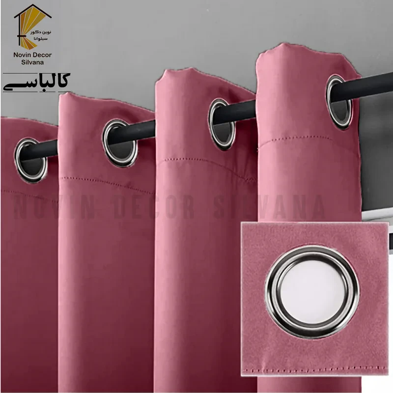 پرده نوین دکور سیلوانا مدل کتان کد 230 1 سایز 230 × 140 سانتی متر