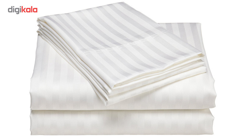 ملحفه هارمونی مدل 50Satin یک نفره