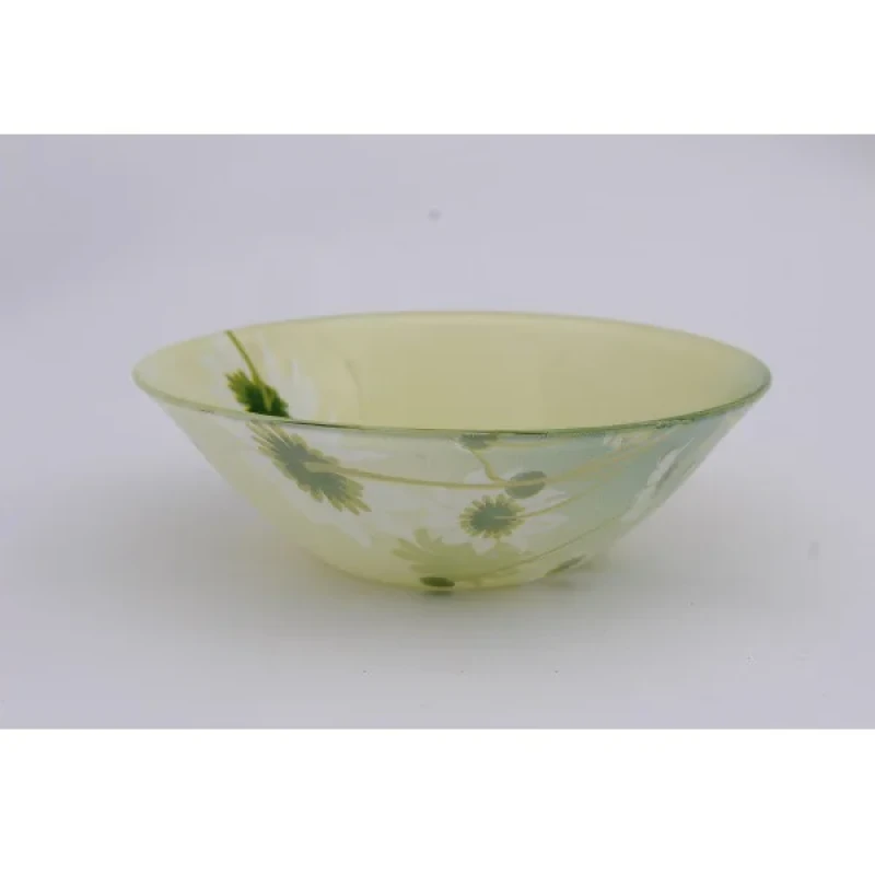 پیاله پاشاباغچه مدل GREEN FLORAL-10414 مجموعه 6 عددی