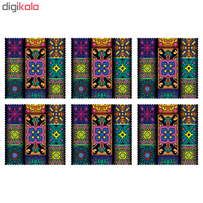 زیر لیوانی مدل C1-42526 بسته 6 عددی