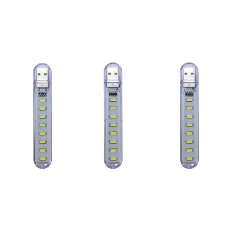 چراغ ال ای دی USB اچ تی ام مدل SMD بسته 3 عددی