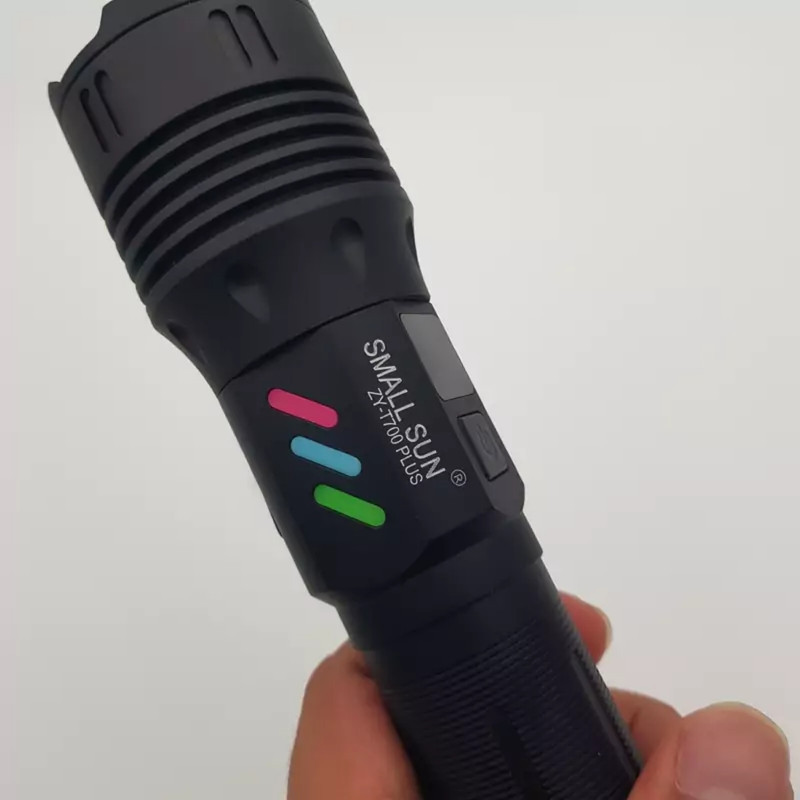 چراغ قوه دستی اسمال سان مدل zy-t700 plus با نور مهتابی