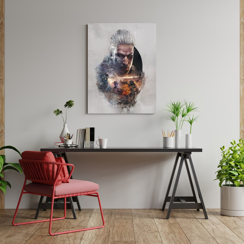 تابلو شاسی مدل گیمینگ ویچر  the witcher  کد 1242