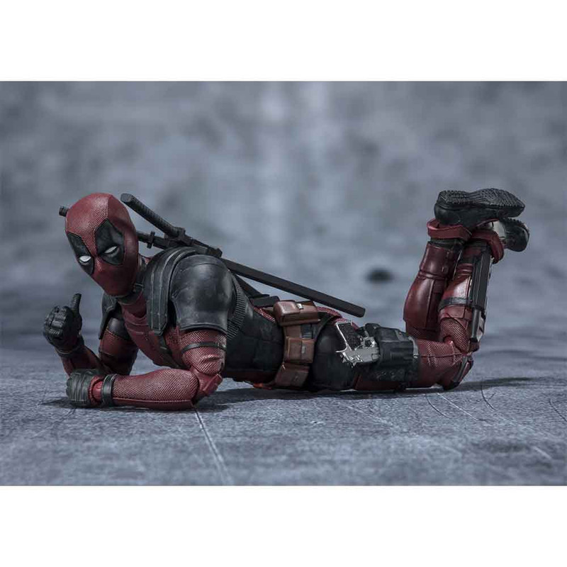 اکشن فیگور مدل ددپول طرح Deadpool SHF ارتفاع 15 سانتی متر