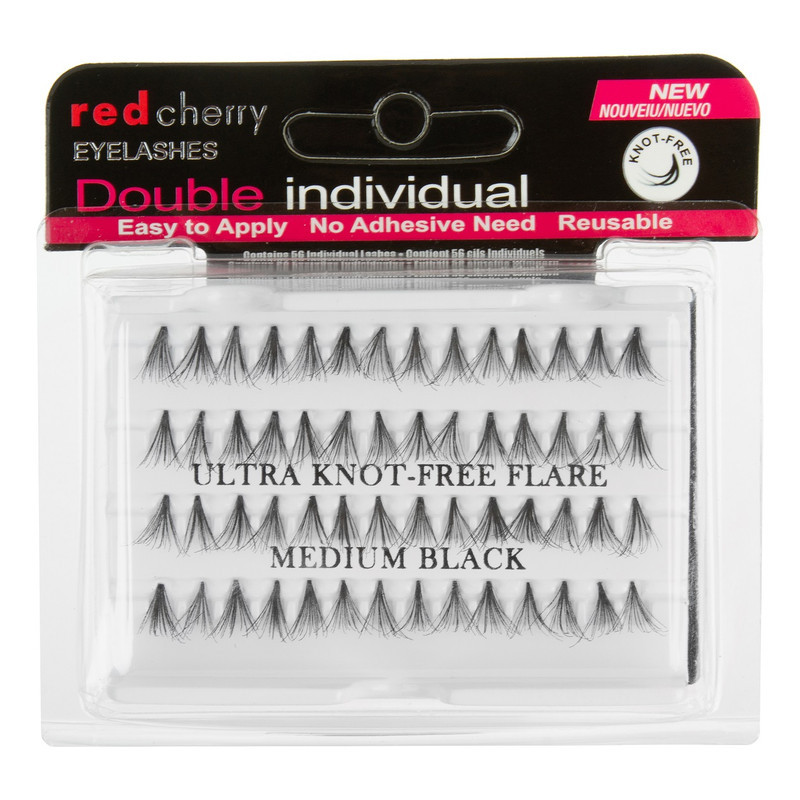 مژه مصنوعی رد چری مدل Medium Ultra Knot-Free بسته ۵۶ عددی