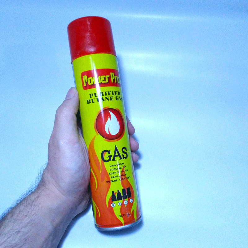 گاز فندک پاورپرو مدل BUTANE