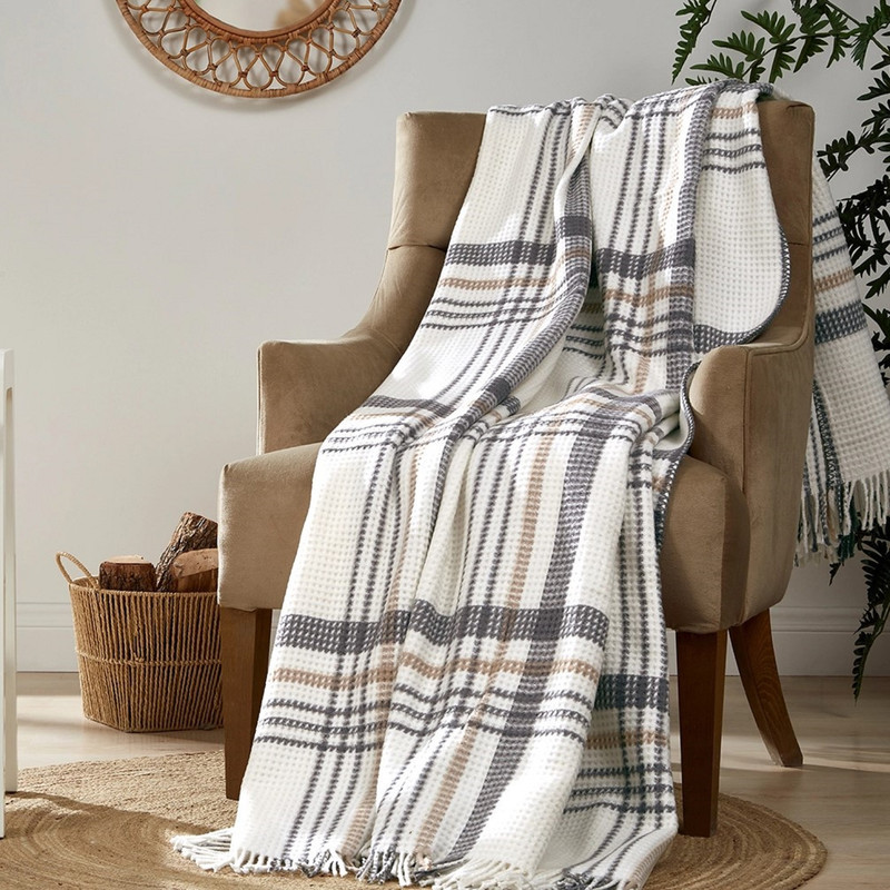 پتو دو نفره ازدیلک مدل Scotch Battaniye سایز 220x180 سانتی‌متر