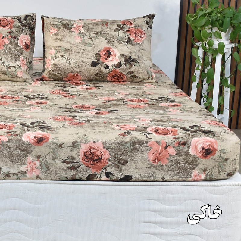 سرویس ملحفه بومرنگ مدل TNB-160 دونفره 3 تکه