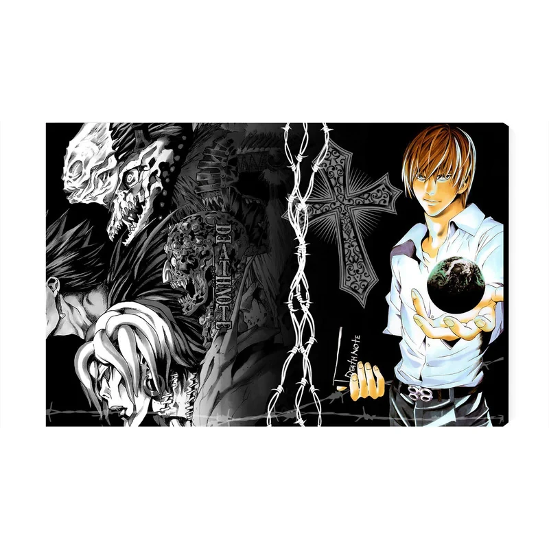 تابلو شاسی عرش مدل انیمه دفترچه مرگ Death Note کد As2553