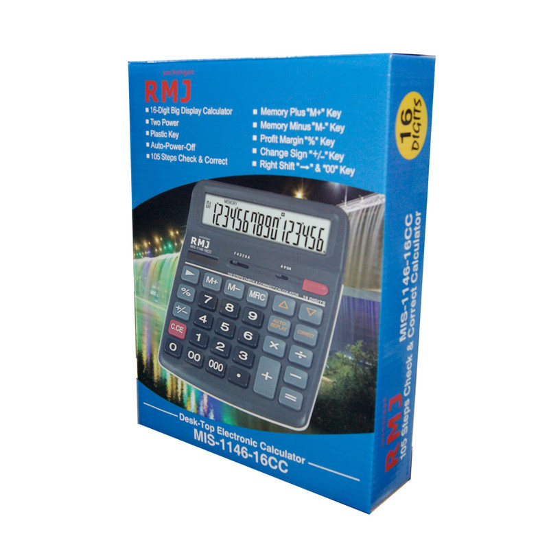 ماشین حساب آر ام جی مدل MIS-1146-16C