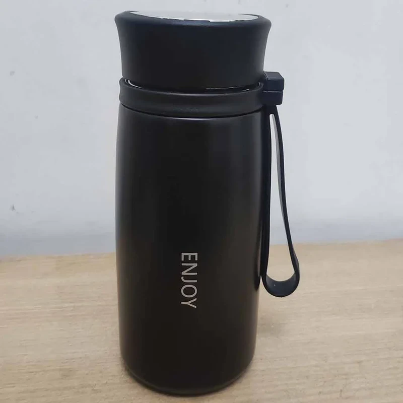 تراول ماگ مدل درب آینه ای طرح ENJOY گنجایش 0.3 لیتر
