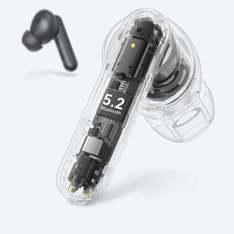 هدفون بلوتوثی هایلو مدل GT7 Neo فاقد فابلیت نویز کنسلینگ، درگاه شارژ USB Type-C، دارای پنل کنترل لمسی، مقاوم در برابر رطوبت و عرق