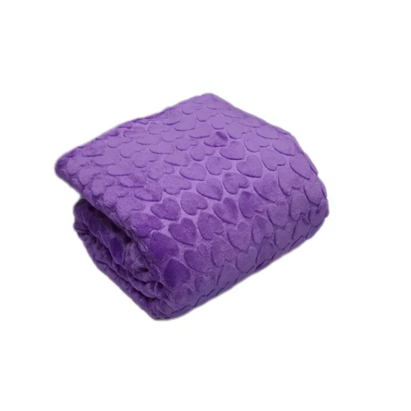 پتو مسافرتی 2 نفره تیسا مدل قلبی  سایز 220x200 سانتی‌متر