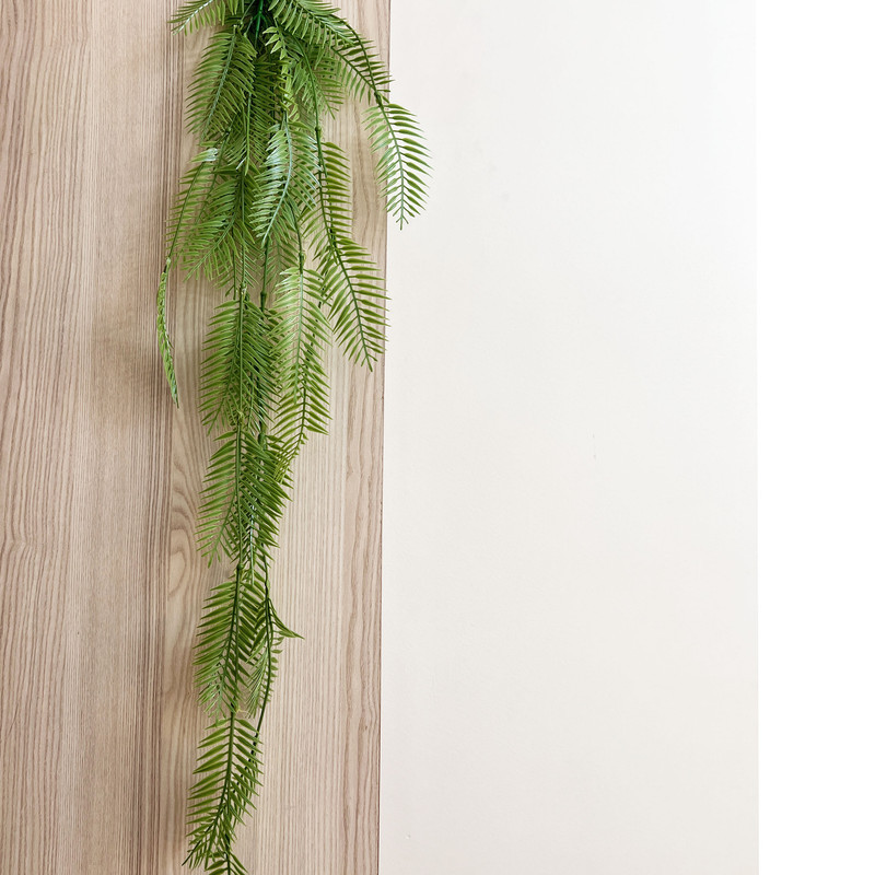 گل مصنوعی آویز سوزنی، ابعاد 10x10x80 سانتی‌متر و وزن 100 گرم