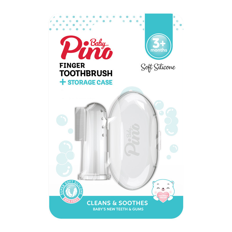 مسواک انگشتی  کودک پینو بیبی مدل Soft Silicone