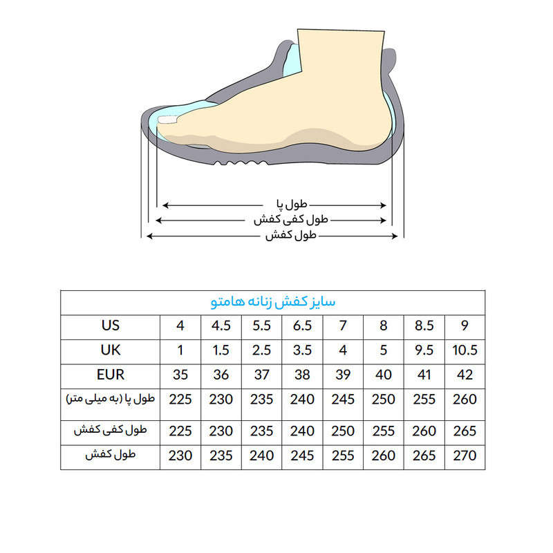 صندل زنانه هامتو مدل 710445B-10